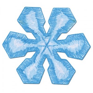 Plantillas copos de nieve con relieve3